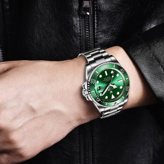 Reloj Tipo Rolex -Verde SKU: RELOJORUS-VERDE