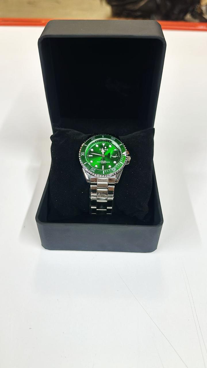 Reloj Tipo Rolex -Verde SKU: RELOJORUS-VERDE