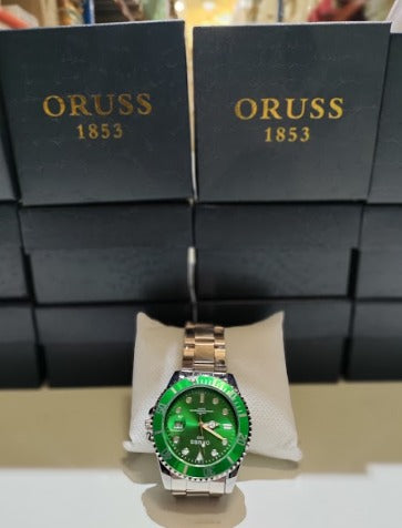 Reloj Tipo Rolex -Verde SKU: RELOJORUS-VERDE