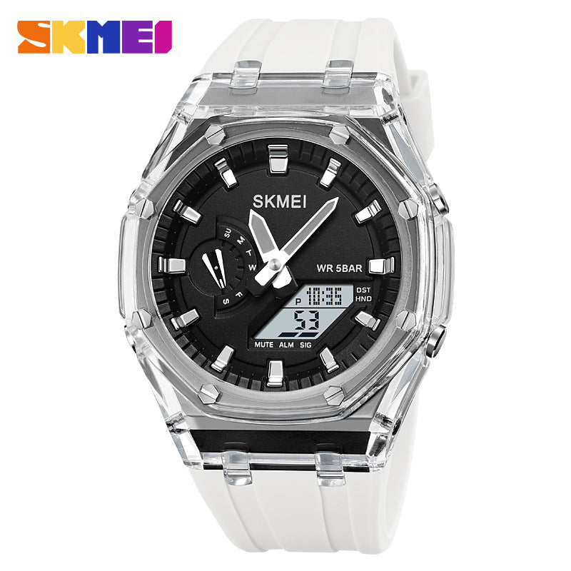 SKMEI Time RELOJ SUMERGIBLE  Multi-funcional Dual Display .