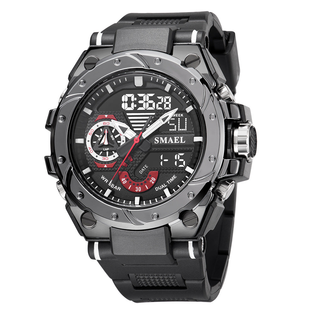 SMAEL 8060 RELOJ ELECTRÓNICO Outdoor Sports Leisure Multifunctional Alloy Watch